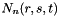 $ N_n(r,s,t)$